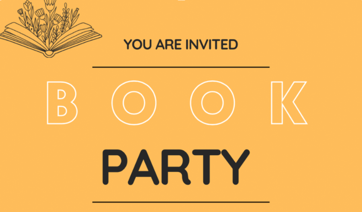 You are invited to a Book Party 